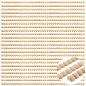 Nuanchu beaded wood trim with half beads for elegant cabinet detailing.