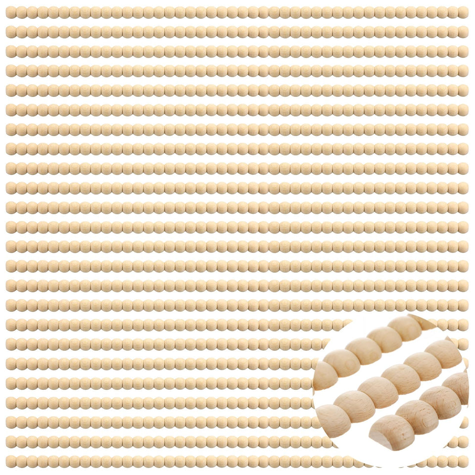 Nuanchu beaded wood trim with half beads for elegant cabinet detailing.
