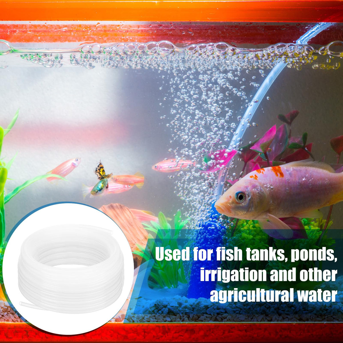 Nuanchu tubing withstands chemicals and impact for everyday lab or home use.