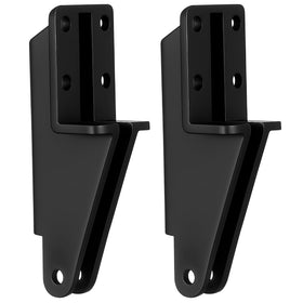 Nuanchu black post-mount screen door closer bracket for reliable operation.