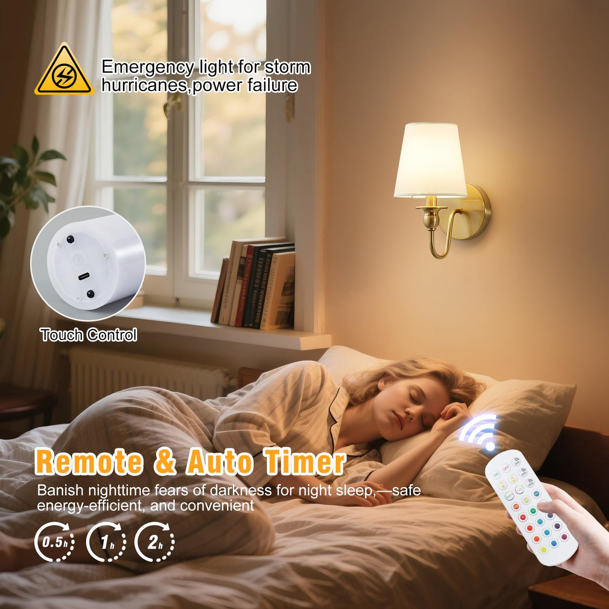 Nuanshued wireless installation with no wiring required for flexibility.