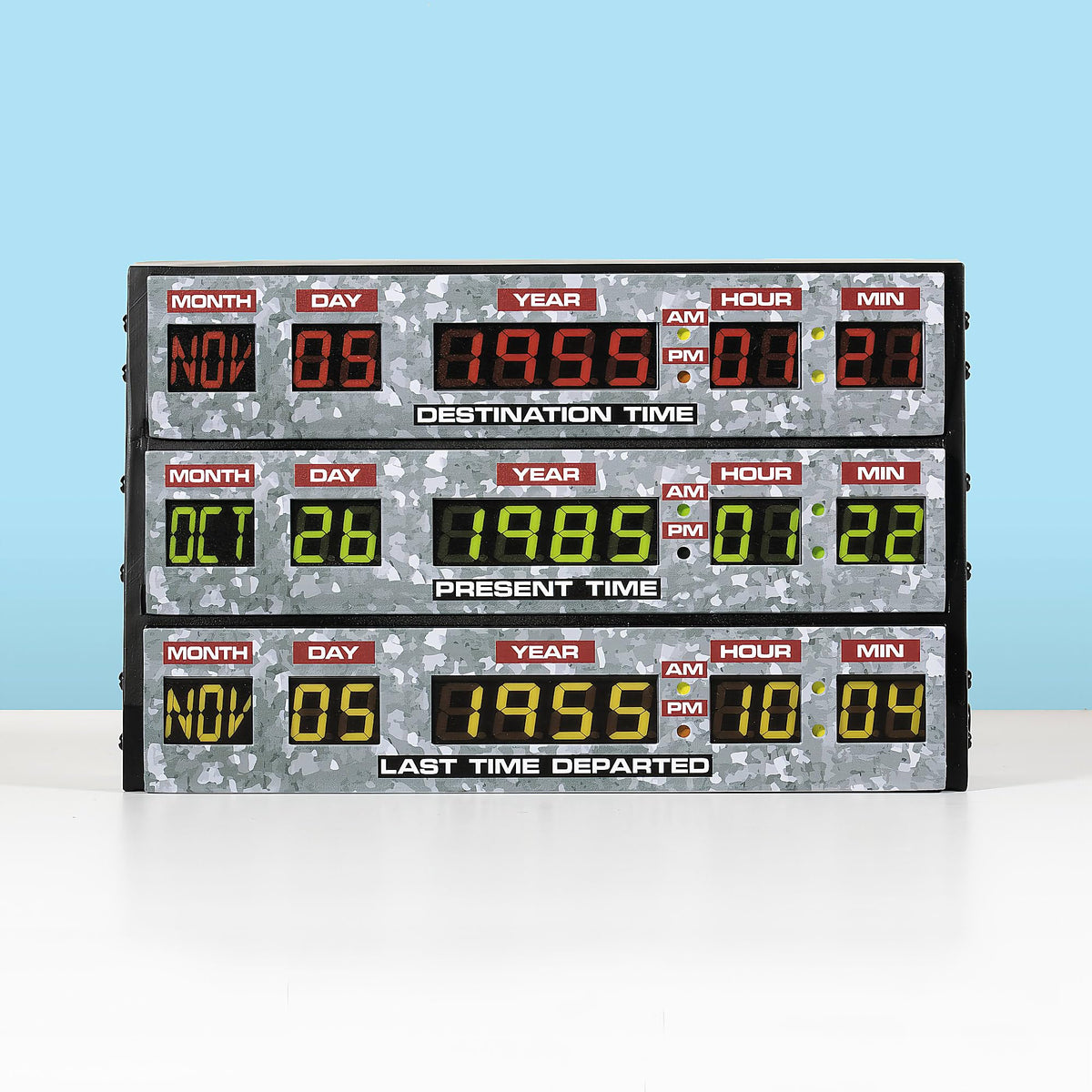 Numskull Back to The Future 3D lamp powered via USB for flexible setups