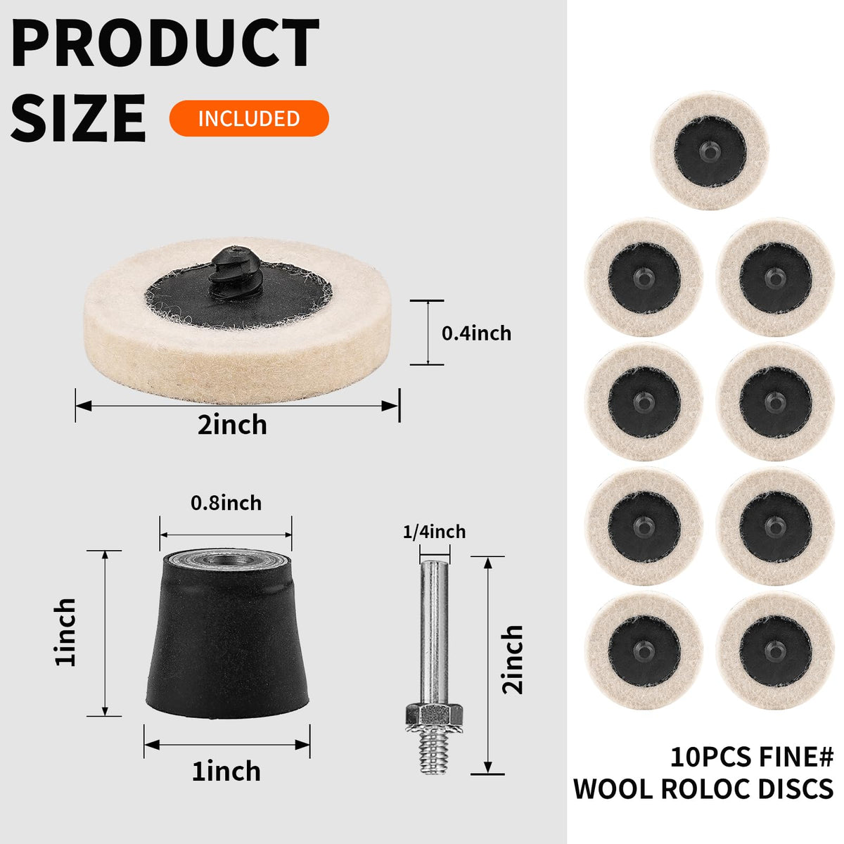 NuoDunco 1/4-inch holder enables quick changes on a die grinder.