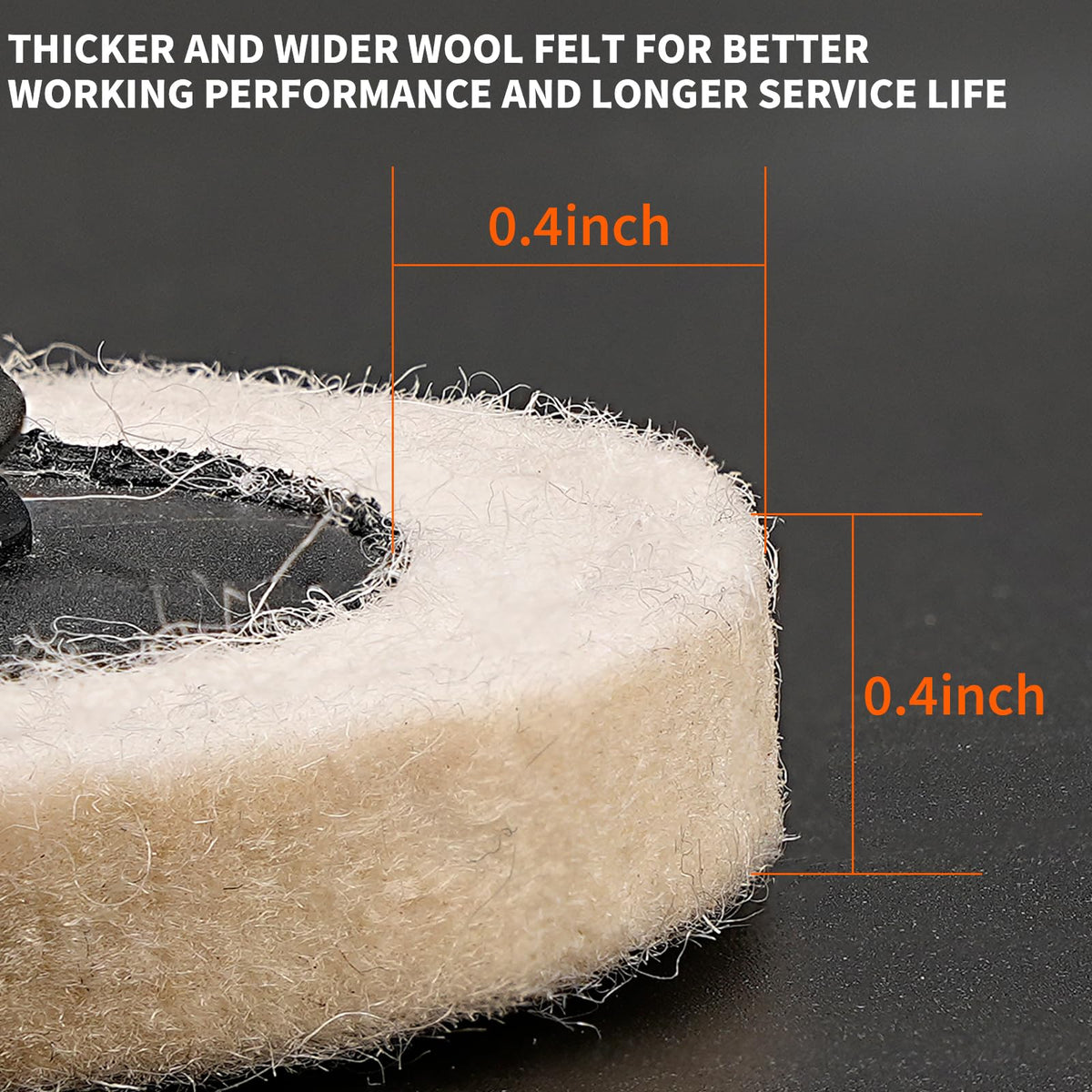 NuoDunco automotive finishing disc helps metal surfaces shine.