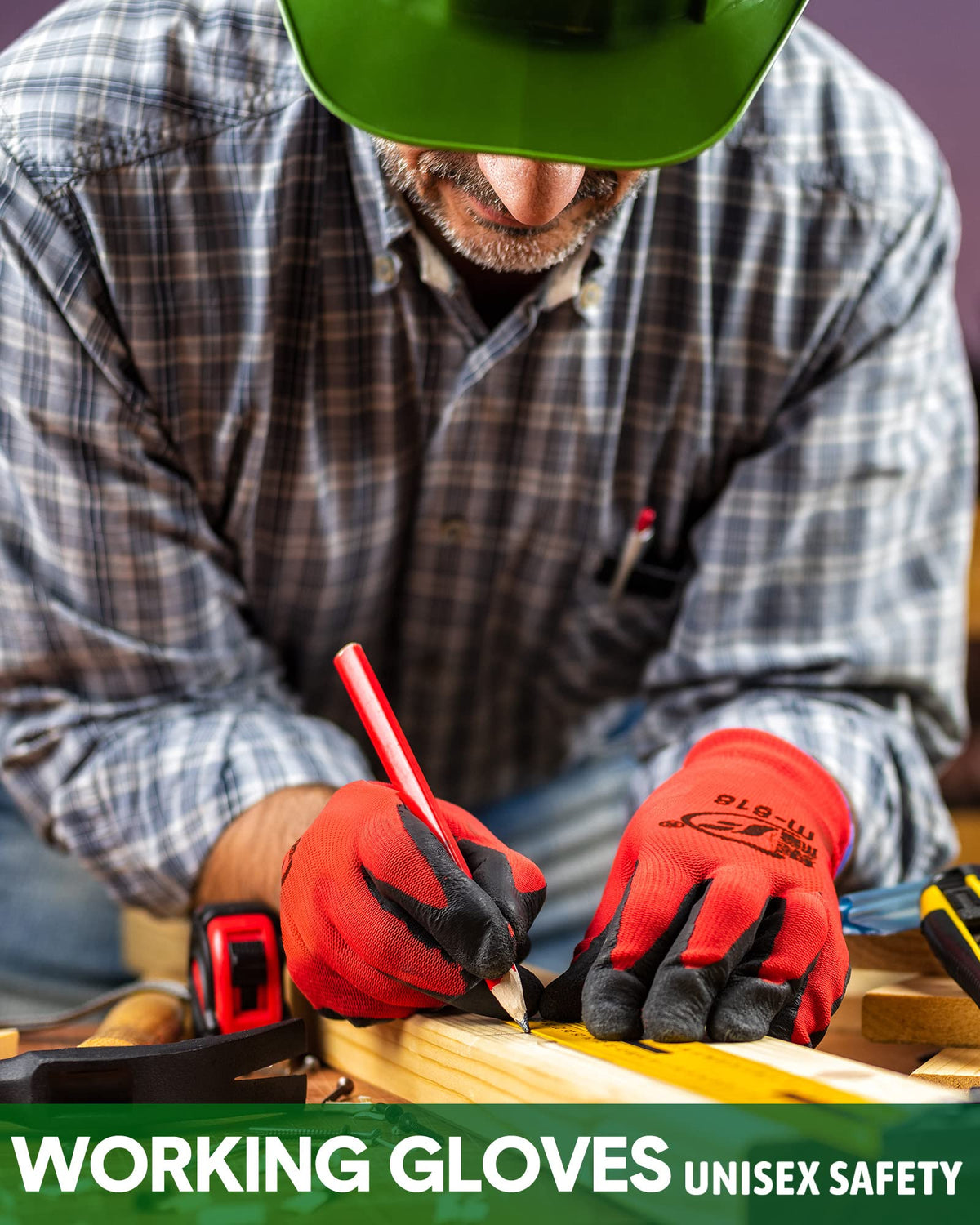 Nuogo durable, washable garden gloves designed for frequent use and long-lasting flexibility.