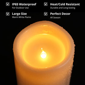 NURADA candle lantern pairing enhances outdoor decor and mood.
