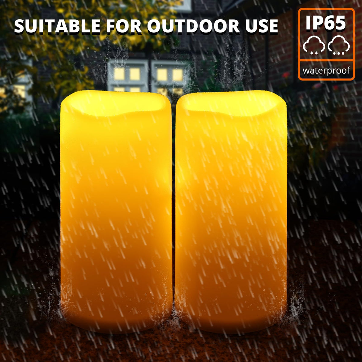 NURADA Eco-Wick technology for durable, flutter-free candle performance