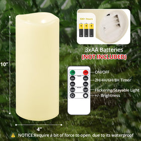 NURADA long-lasting glow with quality batteries for extended evenings