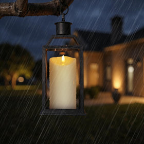 NURADA wedding decor candle adds atmospheric light to ceremonies and receptions