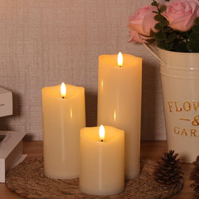 NURADA waterproof base keeps candles stable on damp outdoor surfaces