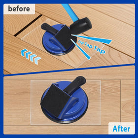 Nurafo five sticky pads provide extra grip on textured planks for faster, cleaner repairs.