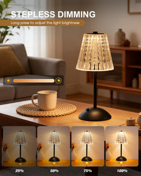 Nusogon lamp displaying 2700K–6000K color temperatures for ambience