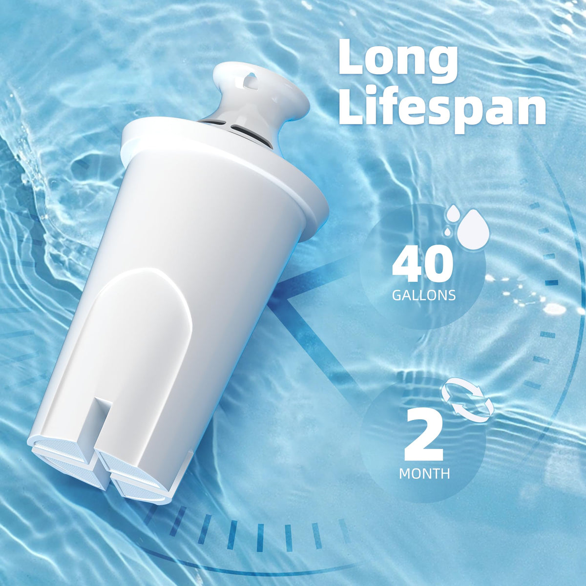 NUTTUTO BPA-free housing and recyclable design support eco-friendly hydration.
