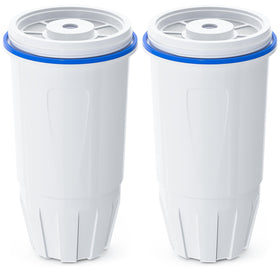 Nuttuto water filter two-pack box for convenient replacements.