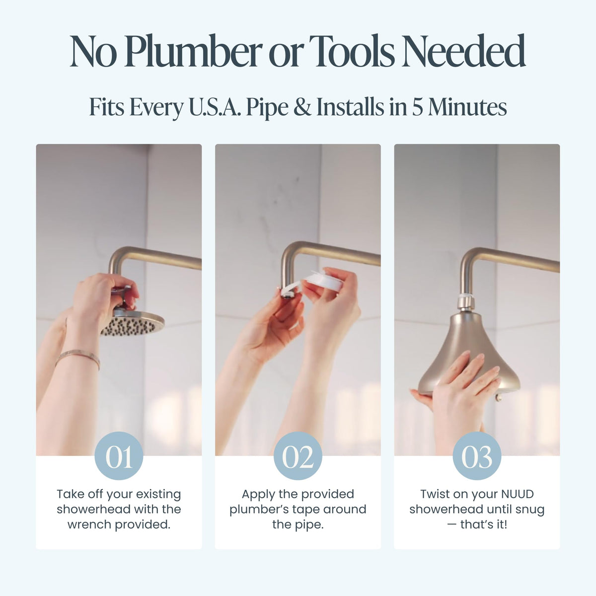 NUUD replacement filter easy-swap design for fast maintenance