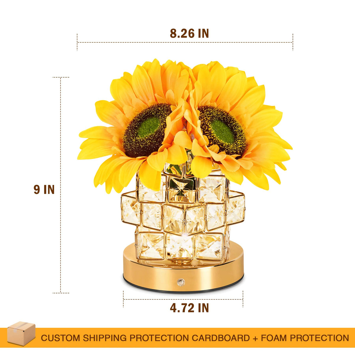 NuuNuy sunflower lamp three-color-modes adapt to mood and task.