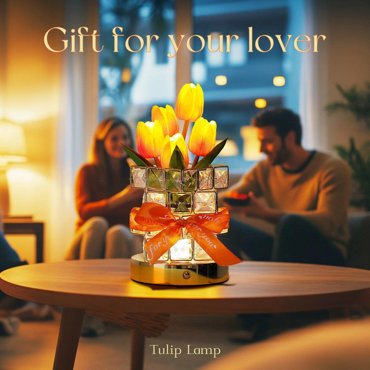 NuuNuy Tulip Flower Lamp makes a thoughtful gift for holidays.