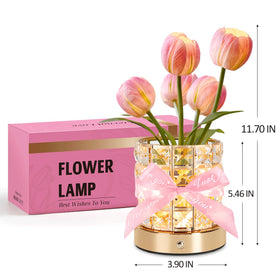 NuuNuy Tulip Flower Lamp requires no upkeep or watering