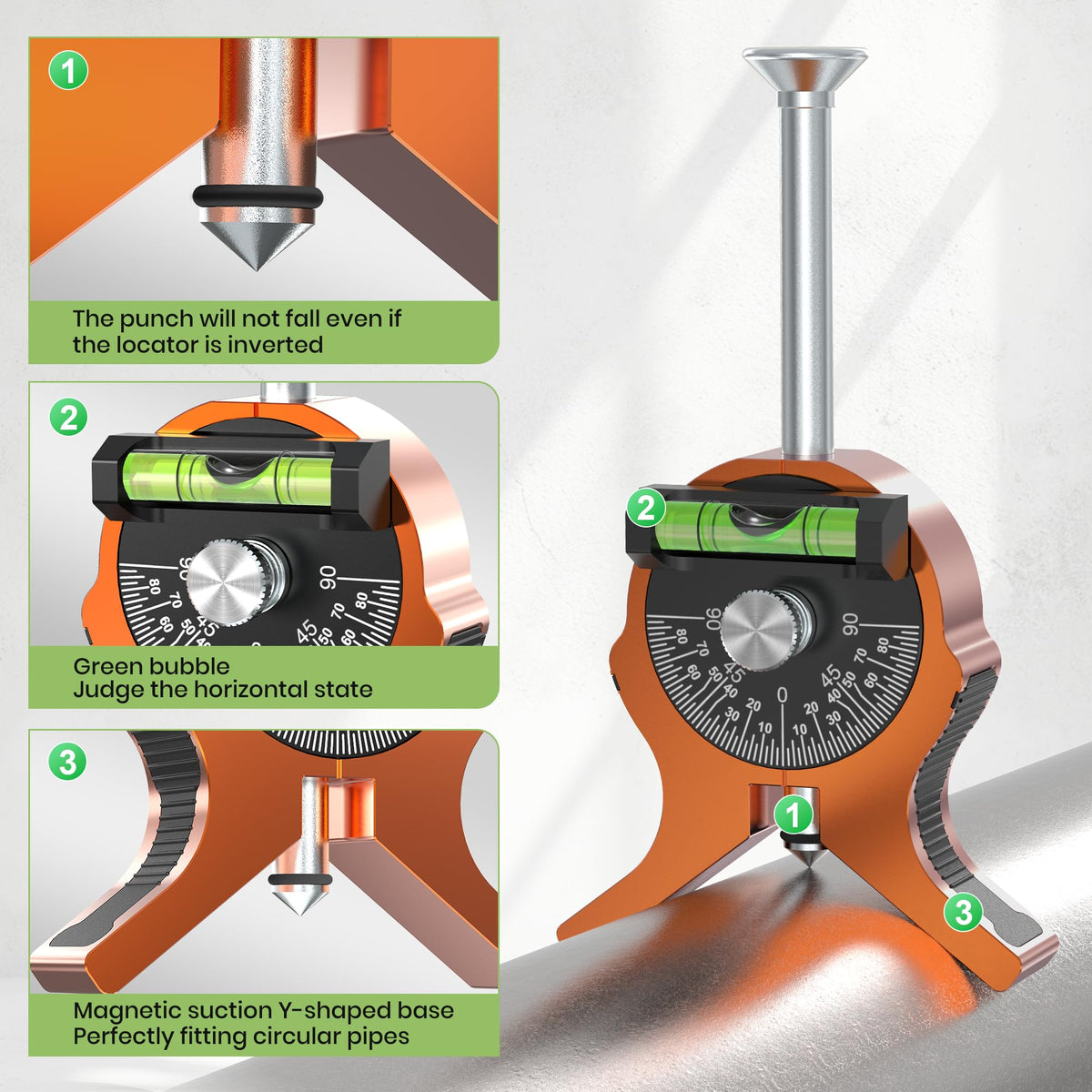 Nuvium wide 2.75-inch legs provide stable support on varied surfaces.