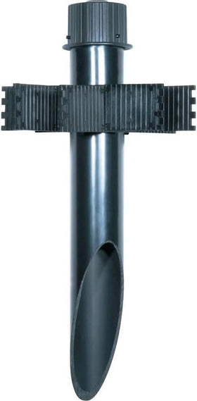 Nuvo outdoor light stake mounting post with 18-inch height for landscape lighting.