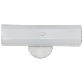 Nuvo SF77/087 damp-rated vanity light for humid bathrooms