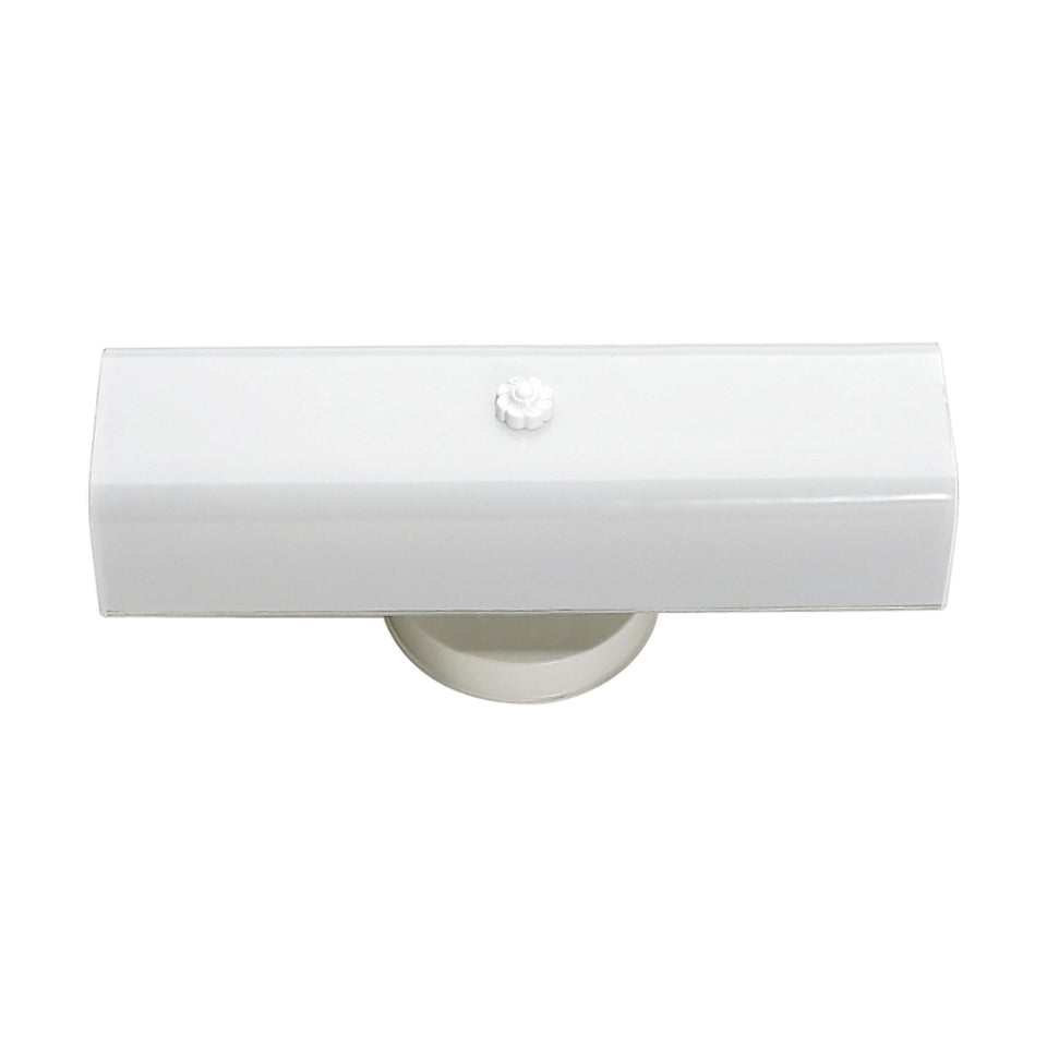 Nuvo SF77/087 U-channel glass vanity for modern bathroom illumination