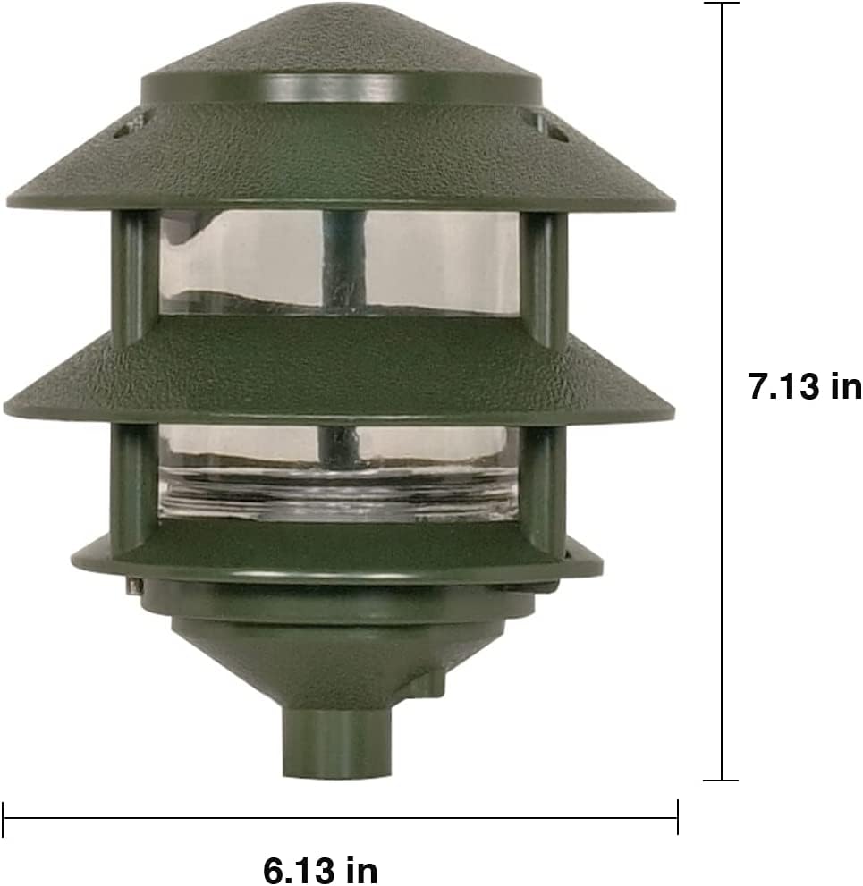 Nuvo SF77/323 vintage bronze finish enhances landscape design