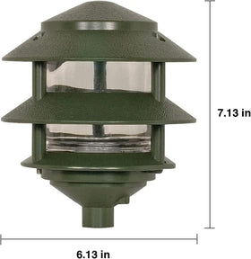 Nuvo SF77/323 vintage bronze finish enhances landscape design