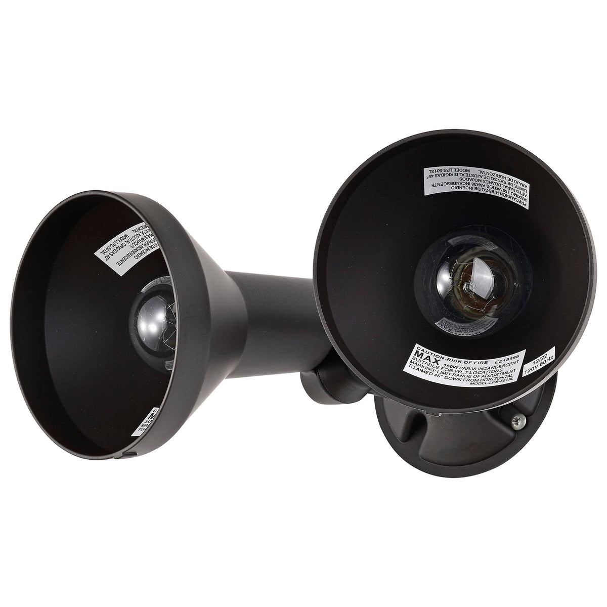 Nuvo SF77/495 wet-rated exterior fixture for year-round outdoor use.