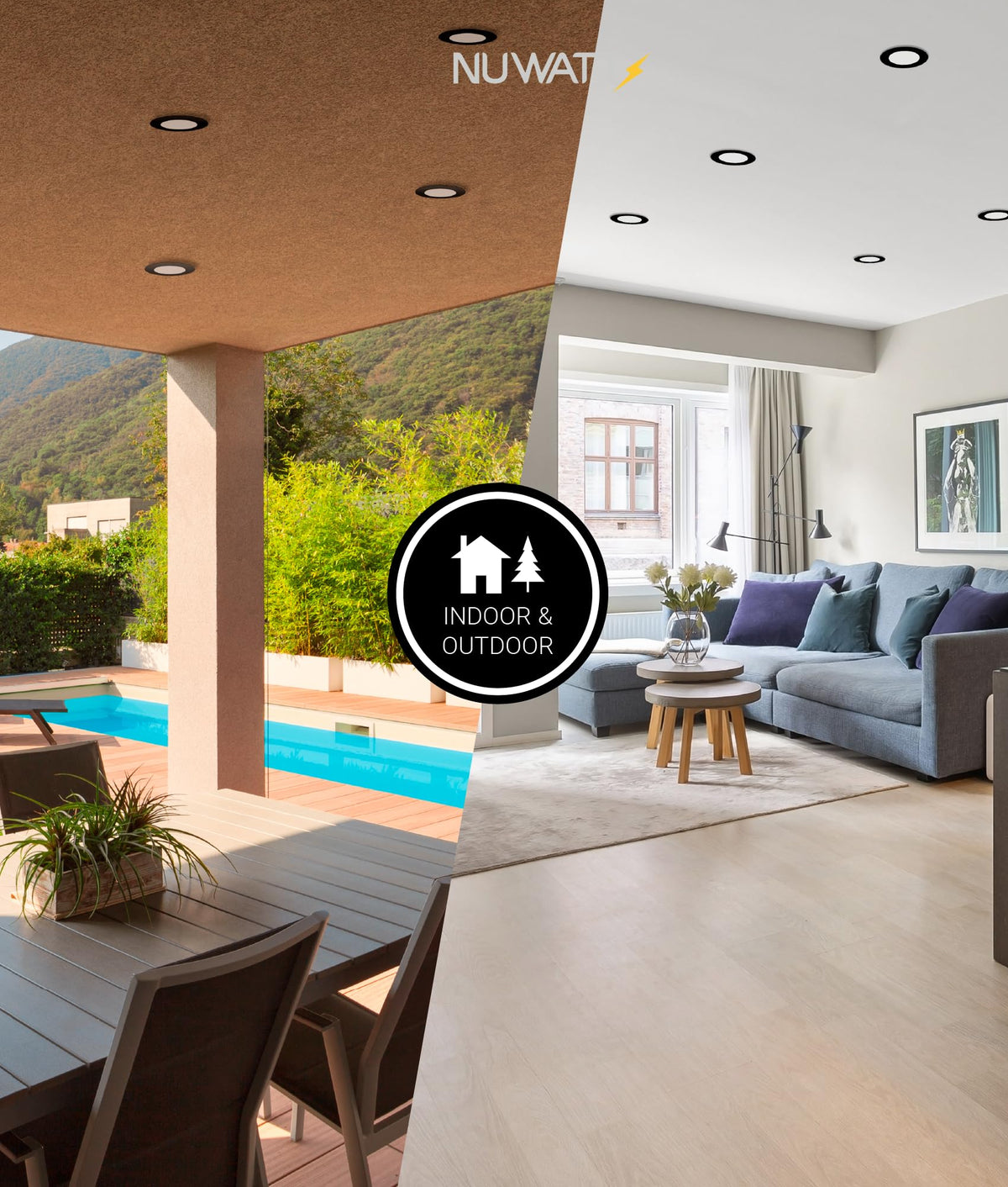 NUWATT 50000-hour lifespan promises long lasting, low-maintenance lighting