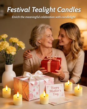 NVJGROP compact candles fit most holders and lanterns
