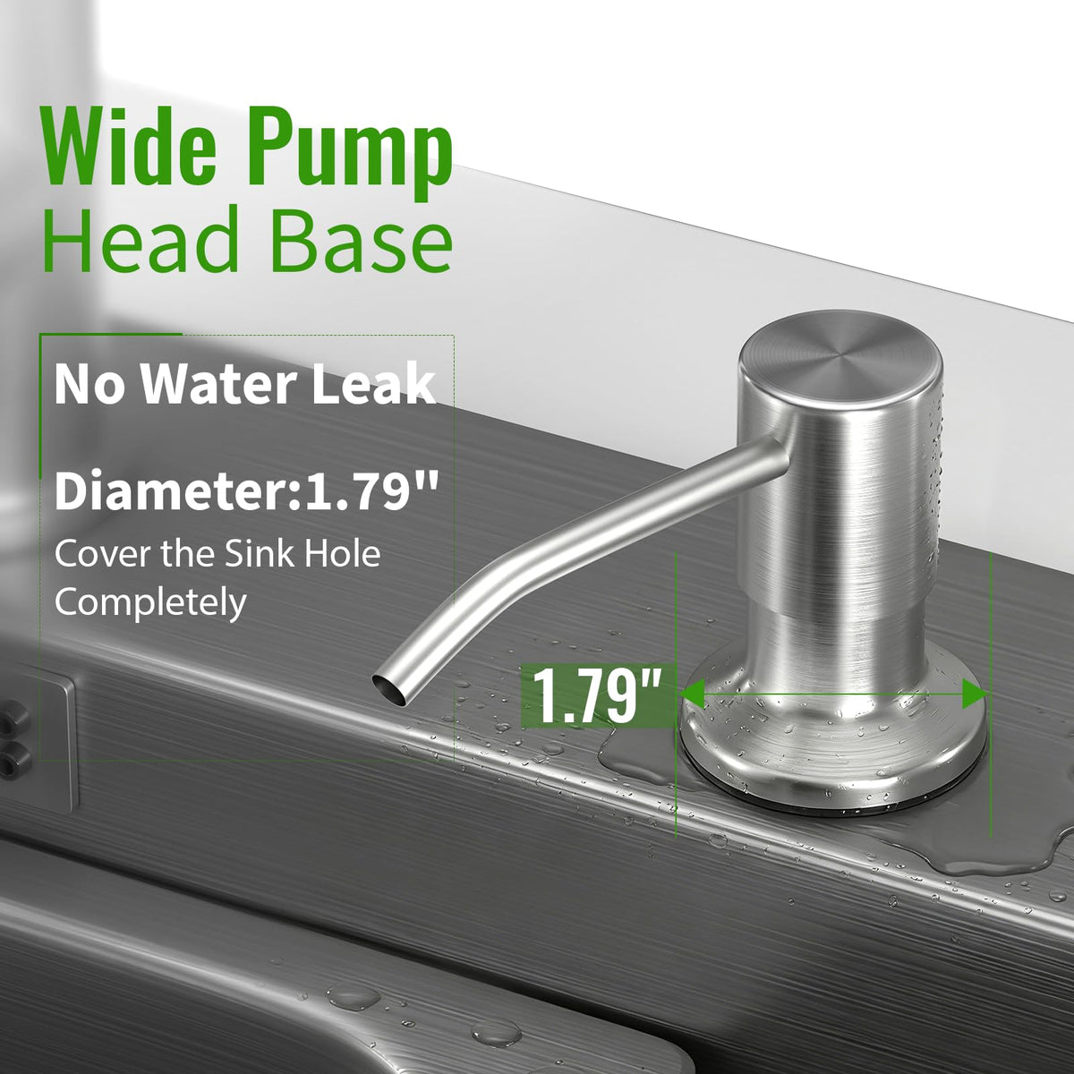 NVMTUUO multifunctional liquid dispenser works with soap and detergent