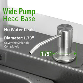 NVMTUUO multifunctional liquid dispenser works with soap and detergent