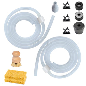 NVMTUUO extension tube for sink dispenser enabling direct large-bottle refills