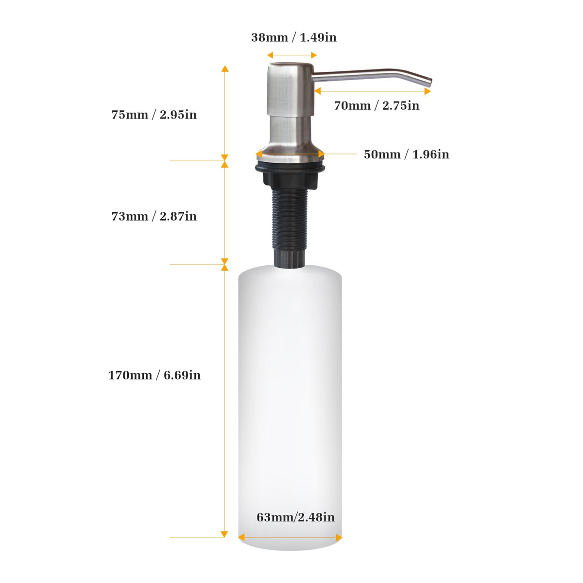 NVMTUUO 17oz bottle included to reduce refills during busy days.