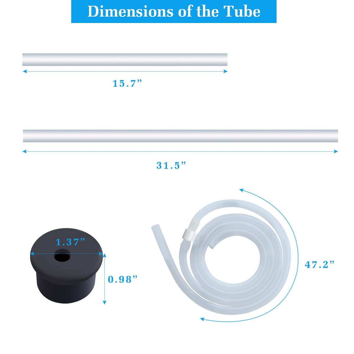 NVMTUUO three-cap sizes fit diverse soap containers
