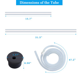 NVMTUUO three-cap sizes fit diverse soap containers