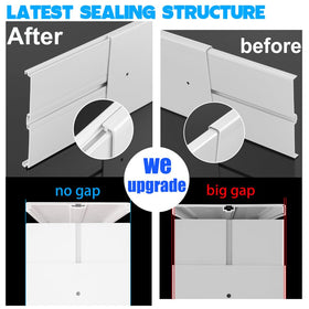 NWESTUN inner plate for tight, gap-free assembly with the kit.