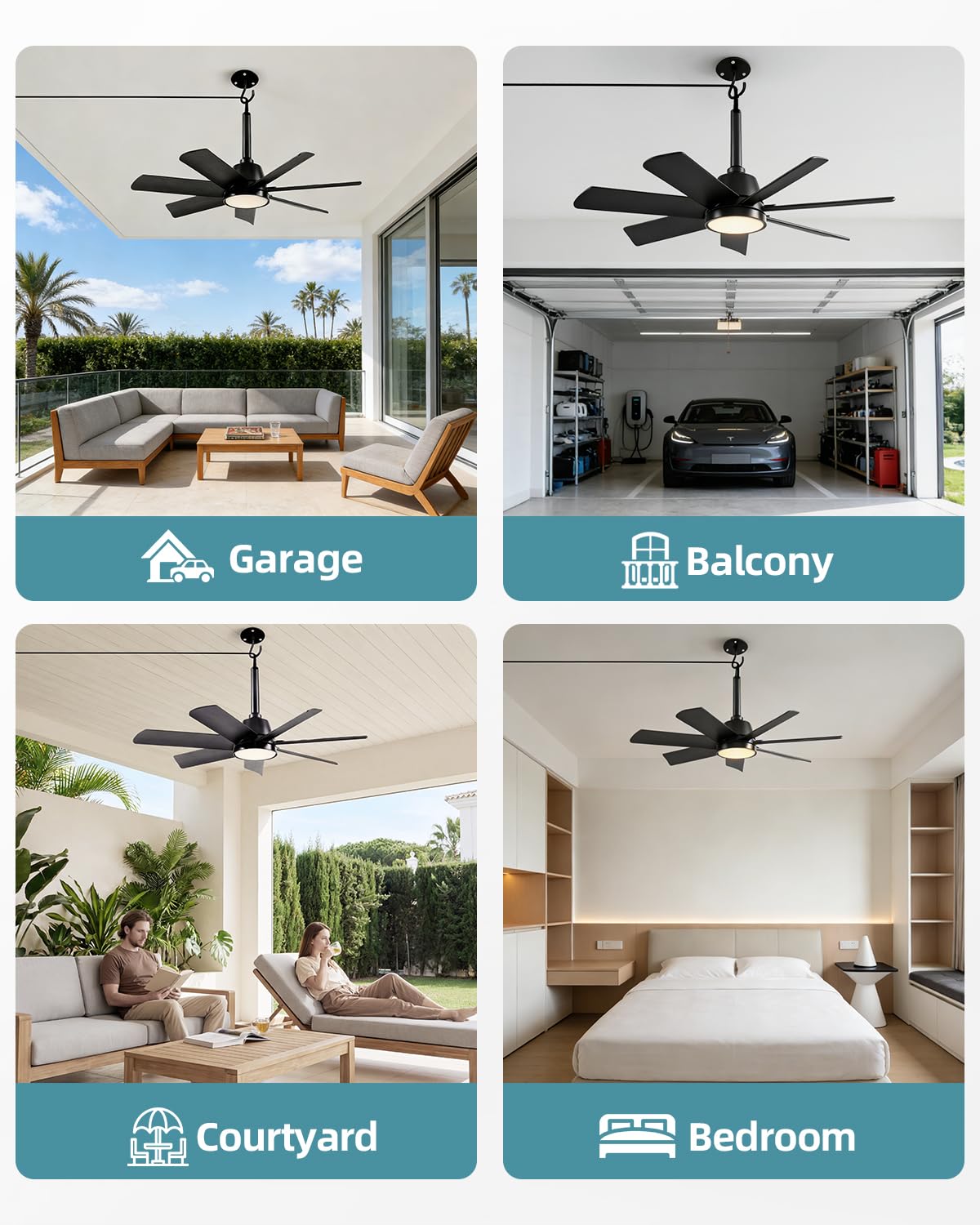 NWOP Night-time quiet operation supports conversation and relaxation on the patio.