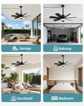 NWOP Night-time quiet operation supports conversation and relaxation on the patio.