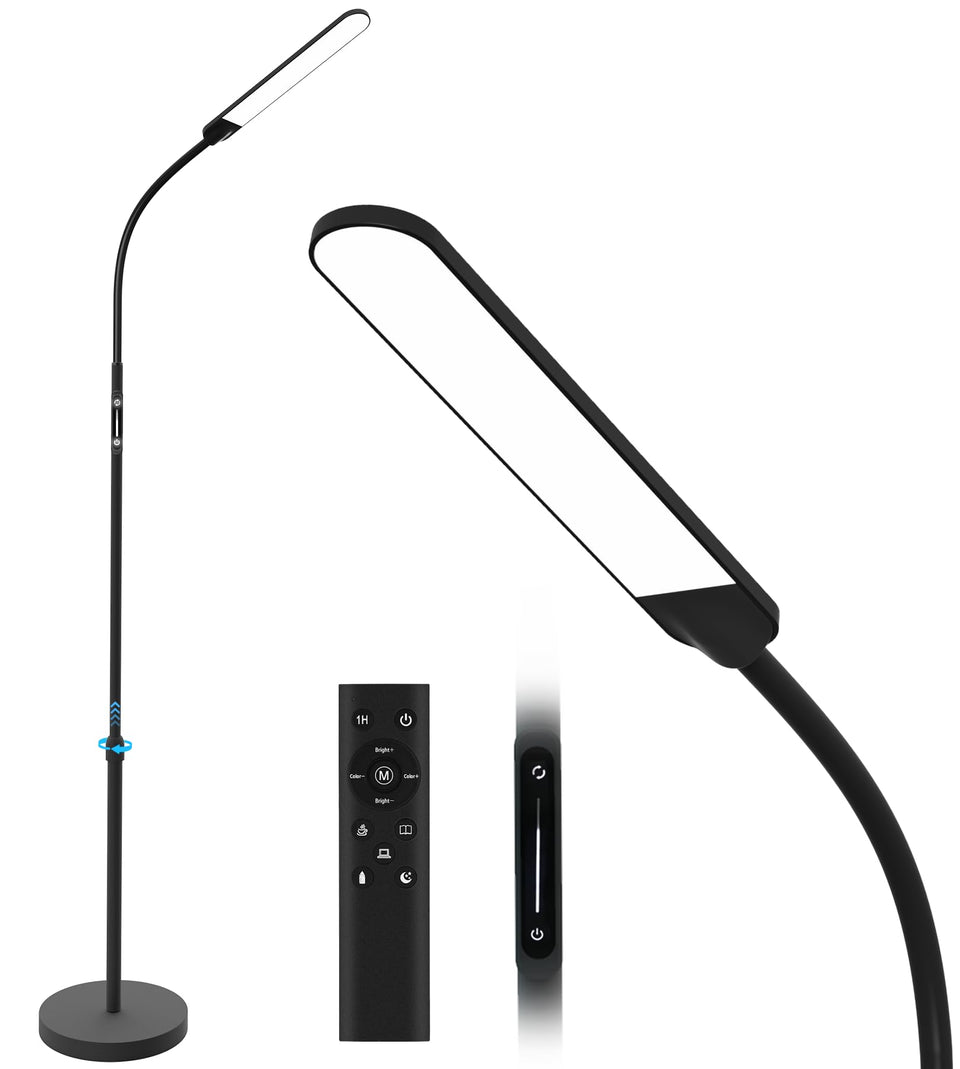 NXONE LED Floor Lamp with adjustable height for tailored seating-area lighting