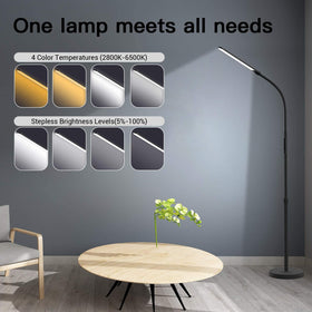 NXONE LED Floor Lamp easy assembly with a few modular parts