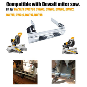NXPOXS crown stop kit with screws and clips for easy installation on Dewalt saws.