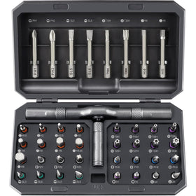 NXPPYY 42-in-1 magnetic screwdriver set in case for organized repairs