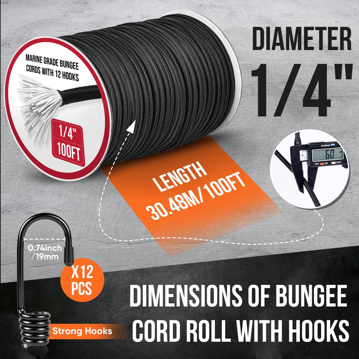 NXPPYY black hooks close-up show durable attachment points for gear.