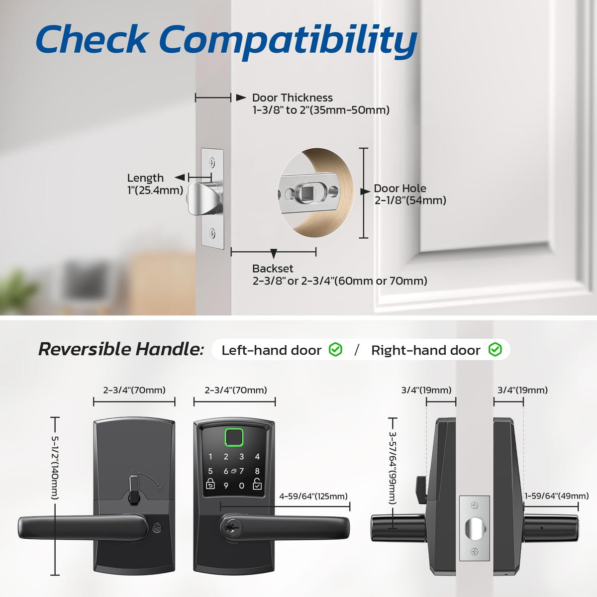 Nyboer keypad aluminum build emphasizes sturdy security