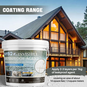NYBQ invisible waterproof coating forms a durable film after curing