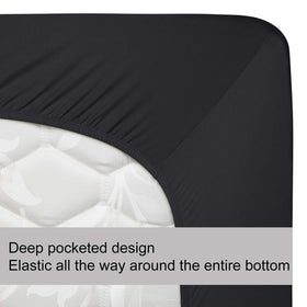 N&Y HOME corner secured view shows full bottom elastic stay-in-place