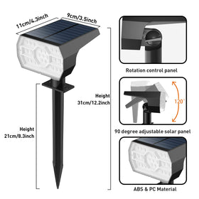NYMPHY ground stakes enable quick landscape lighting setup