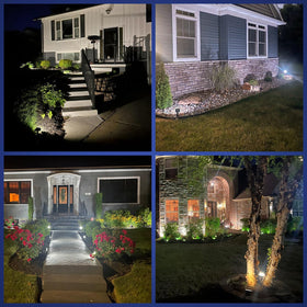 NYMPHY 6-pack provides versatile outdoor lighting with long-lasting brightness.